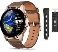 HK4Hero Amoled Smartwatch (ChatGPT Supported) – Black Color